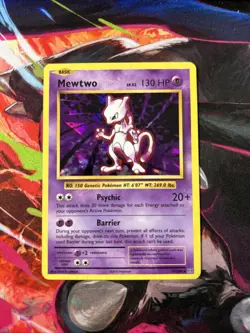 Mewtwo XY Evolutions Cracked Ice Holo Pokemon Card 51/108 - Image 1