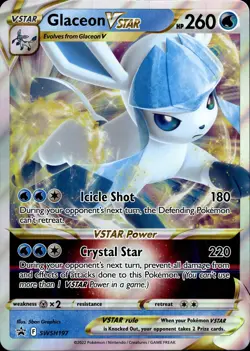 Glaceon VSTAR - JUMBO - Black Star Promo SWSH197 - MINT - Pokemon - Image 1
