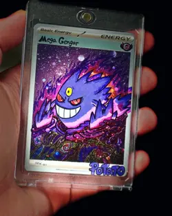 Pokemon Card Mega Gengar ex SAR 240/193 M2a MEGA Dream ex Hand draw DIY👻 - Image 3