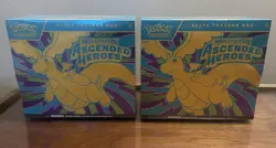 2X Pokemon Ascended Heroes Elite Trainer Boxes ETBs Factory New Sealed - Image 1