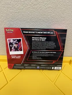Pokemon TCG Team Rocket’s Mewtwo EX Box New Sealed - Image 2