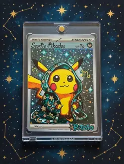 Pikachu with Grey Felt Hat 085 Scarlet & Violet Promo Pokemon Hane Draw DIY 🫟🌀 - Image 5