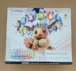 Prismatic Evolutions Pokemon Center Elite Trainer Box PC ETB New & Sealed - Image 1