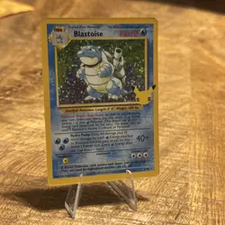 Pokemon TCG 25th Celebrations Blastoise Holo 2/102 NM Mint - Image 2