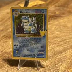 Pokemon TCG 25th Celebrations Blastoise Holo 2/102 NM Mint - Image 3