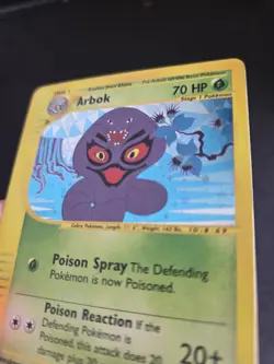 Pokemon Tcg Holo Arbok 3/165 Expedition Vintage 2002 E-reader Clean Holo - Image 3