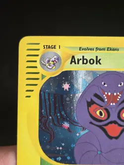 Pokemon Tcg Holo Arbok 3/165 Expedition Vintage 2002 E-reader Clean Holo - Image 4