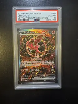 Pokemon TCG Oricorio ex 024 Me: Mega Evolution Promo EX Holo PSA 10 - Image 1