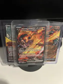 Pokemon TCG Team Rocket's Moltres ex Destined Rivals Stamped UPC Promo Set - Image 1