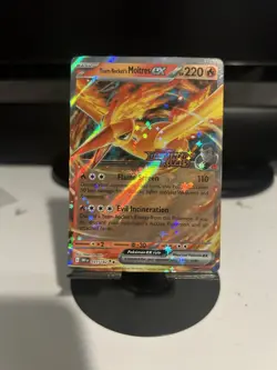 Pokemon TCG Team Rocket's Moltres ex Destined Rivals Stamped UPC Promo Set - Image 2