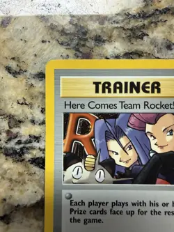 Pokemon Here Comes Team Rocket 15/82 Holo Rare Team Rocket Set - Image 5