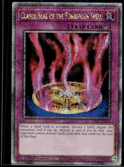 Cursed Seal of the Forbidden Spell (Quarter Century Secret Rare) Quarter Century - Image 1