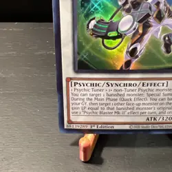 Yu-Gi-Oh Psychic Blaster MK-II DUAD-EN040 SR Duelist's Advance 1st Edition - Image 4
