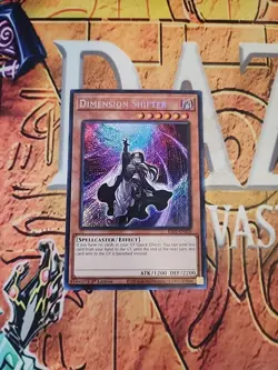Dimension Shifter RA01-EN014 1st Edition Secret Rare NM Yugioh - Image 1