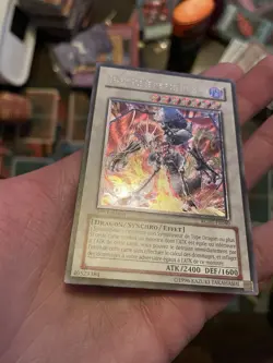 French Yu-Gi-Oh! Exploder Dragonwing Ultimate Rare RGBT-EN040 1st Edition NM - Image 5