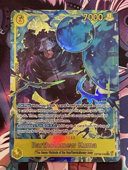 One Piece CCG - Bartholomew Kuma (Alt Art) OP12-119 SEC - Image 1
