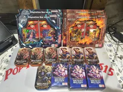 one piece sealed lot. (4) illustration boxes. (3) double pack set 9. (7) tins - Image 1