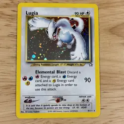 Lugia No. 249 Neo Genesis 2000 Holo Rare Japanese Pokemon TCG Card LP - Image 2