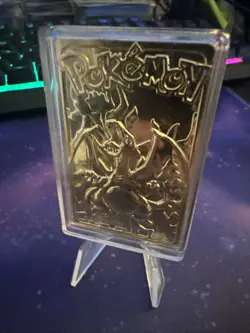 Charizard - Pokemon 1999 Burger King - 23K Gold Plated Card - Image 3