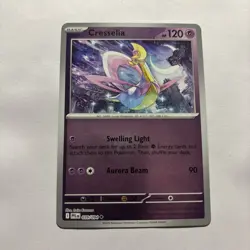 CRESSELIA - 39/094 Phantasmal Flames NM - Reverse Holo Uncommon Pokemon TCG Card - Image 1