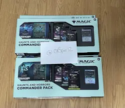 Magic The Gathering Duskmourn Haunts & Horrors Jump Scare Commander Pack Sealed - Image 1