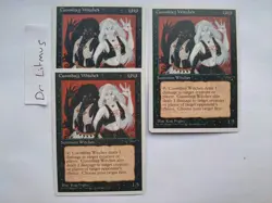 3x Cuombajj Witches Chronicles Human Wizard MTG Great Condition - Image 1