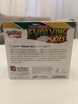 Original Pokemon Evolving Skies Display/Booster Box EN + Free Acrylic Case - Image 3