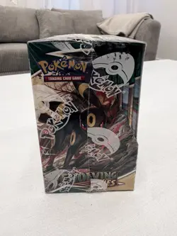 Original Pokemon Evolving Skies Display/Booster Box EN + Free Acrylic Case - Image 5