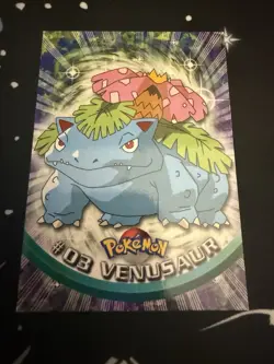 Nice #3 VENUSAUR 2000 TOPPS CHROME POKEMON TV ANIMATION - Image 2