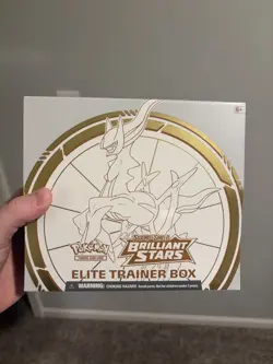 Pokemon TCG Sword & Shield Brilliant Stars Elite Trainer Box – Factory Sealed – - Image 1