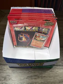 Pokemon Mega Evolution Ascended Heroes Sticker Tech | Lot Of 6 | Authentic - Image 1