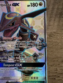 Rayquaza GX - Promo Holo Alternate Art Promos 177a/168 NM Pokemon TCG - Image 5