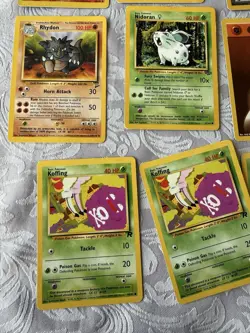 17 Vintage Pokemon Lot Trainer, Fossil, Second Edition, Fire Team Rocket (C1) - Image 4