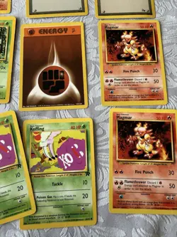 17 Vintage Pokemon Lot Trainer, Fossil, Second Edition, Fire Team Rocket (C1) - Image 5