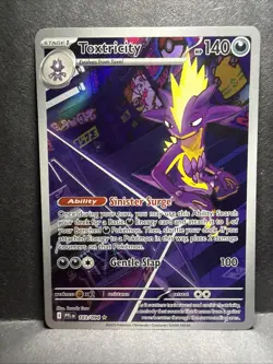 Toxtricity - Phantasmal Flames 103/094 - Illustration Rare - NM - Pokemon - Image 1