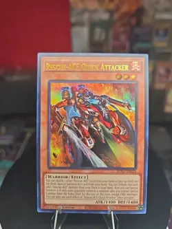 Rescue- Ace Quick Attacker Ultra Rare BPRO-EN023 Burst Protocol Yu-Gi-Oh - Image 1