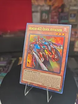 Rescue- Ace Quick Attacker Ultra Rare BPRO-EN023 Burst Protocol Yu-Gi-Oh - Image 3