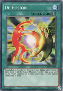 Yugioh De-Fusion YGLD-ENB31 Common NM x3 Play Set - Image 1