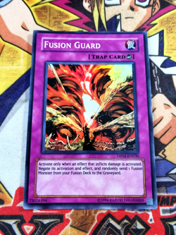 Fusion Guard dp04-en030 Unltd Ed (NM) Super Rare Yu-Gi-Oh! - Image 1