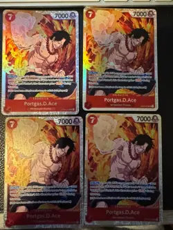 Portgas.D.Ace OP02-013 Super Rare (SR) One Piece - Paramount War - Image 1