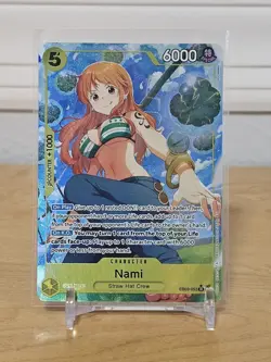 One Piece Card Game Nami SR Alt Art EB03-053 English NM - Image 1