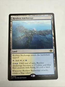MTG Restless Anchorage the Lost Caverns of Ixalan Card 0280 Regular Rare - Image 1