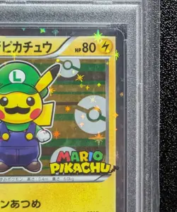 PSA 10 Luigi Pikachu 295/XY-P Mario Special Box Promo Japanese Pokemon Card #3 - Image 4