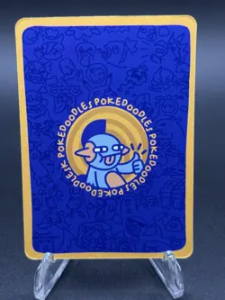 Pokedoodles Garrydos 87/90 - Rare Card - Pokemon Shiny Gyarados Fan Art - Image 3