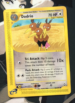 Pokemon TCG Aquapolis Dodrio Card 46/147 Excellent Quality Fast Shipping - Image 1