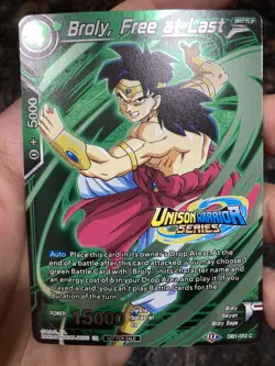 Broly Free at Last DB1-052 Event Pack Foil Dragon Ball Super Card Game Foil | NM - Image 1