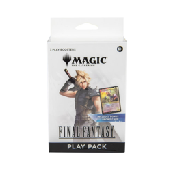 Magic: The Gathering Final Fantasy Play Pack w/ 3 Booster Packs & Promo SEALED - Image 1