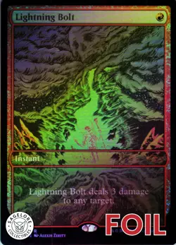 MTG Lightning Bolt (86) | NM Foil | Secret Lair Mountain, Go {SLD} - Image 1