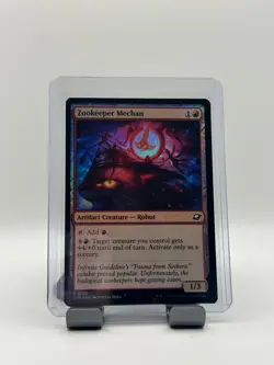 MTG, Zookeeper Mechan FOIL $3 ORDER MIN Edge of Eternities Foil - Image 1