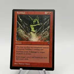 MTG TCG Fireblast - Visions (VIS) - Image 1
